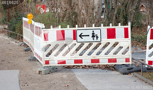 Image of Repair of pedestrian footpath