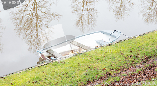 Image of Small boat in the water