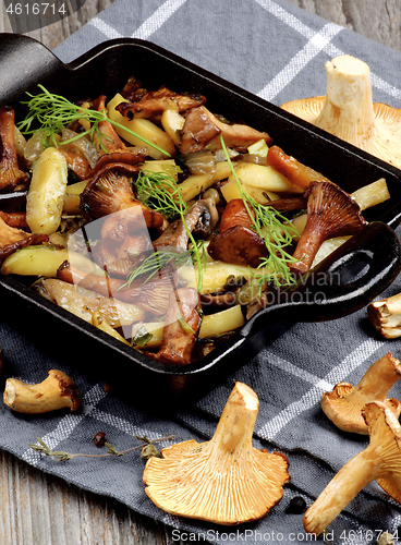 Image of Roasted Chanterelles Ragout 