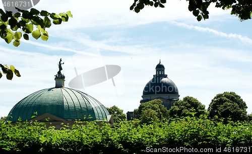 Image of Domes of Hofgarten, Munich, Germany