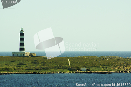 Image of Lighthouse Illa de l’Aire, Menorca, Spain 