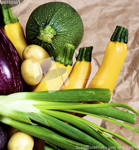 Image of Heap of Colorful Vegetables