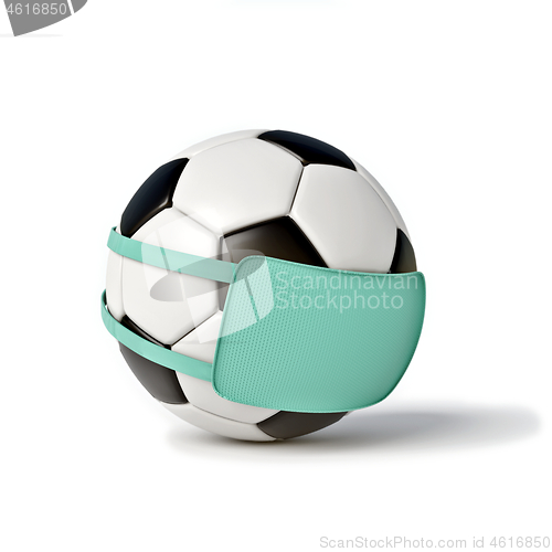 Image of Soccer ball mask