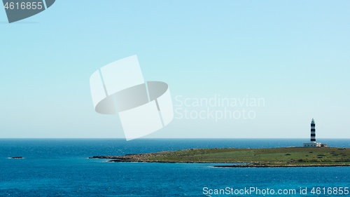 Image of Lighthouse Illa de l Aire, Menorca, Spain 