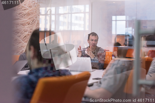 Image of Startup business team at a meeting