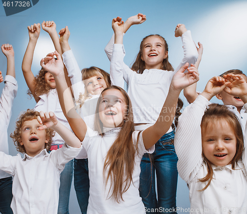 Image of Adorable kids have fun together