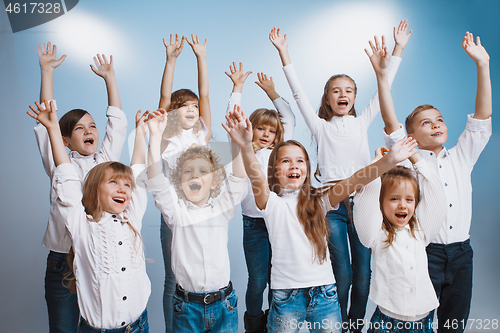 Image of Adorable kids have fun together