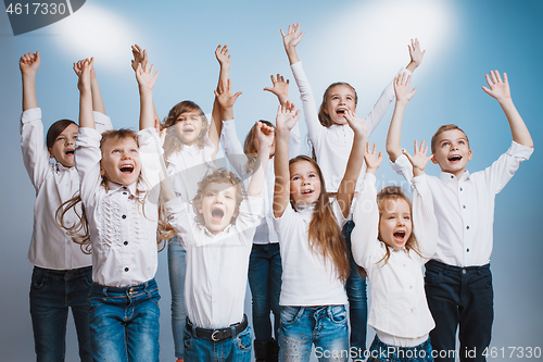 Image of Adorable kids have fun together