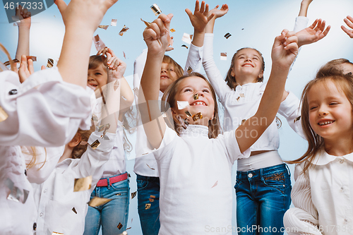 Image of Adorable kids have fun together