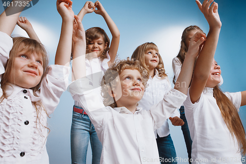 Image of Adorable kids have fun together