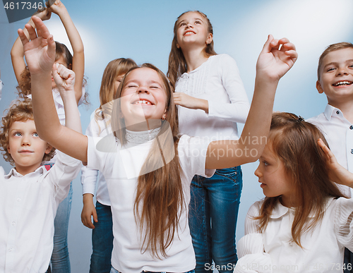 Image of Adorable kids have fun together