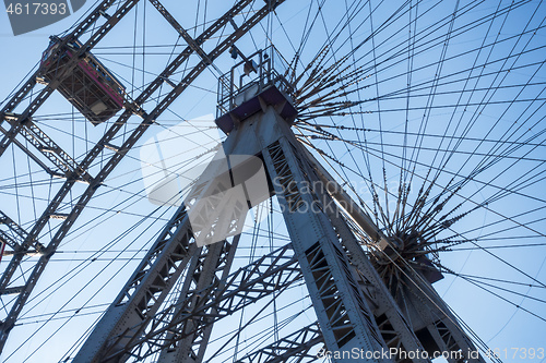 Image of ferris wheel at Prater Vienna Austria