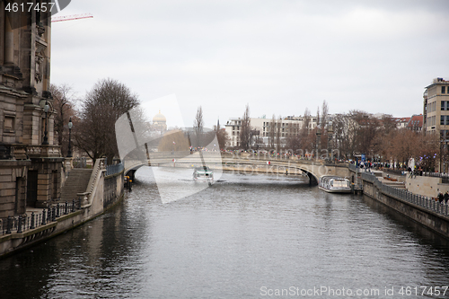 Image of Berlin, Germany on Januari 1, 2020: Berlin New Year\'s Run, just 