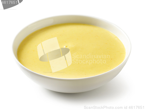 Image of bowl of vegetable cream soup