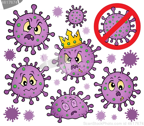 Image of Viruses thematic set 1