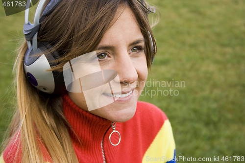 Image of Enjoying the music outdoor