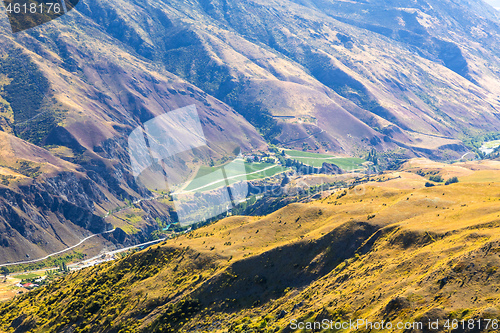 Image of Landscape scenery in south New Zealand