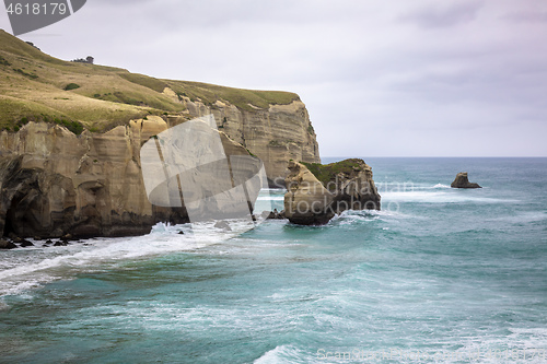 Image of Tunnel Beach New Zealand