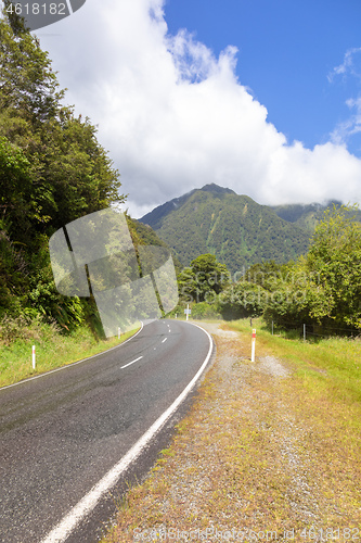 Image of Landscape scenery in south New Zealand