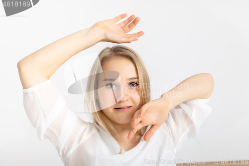 Image of female dancer in action