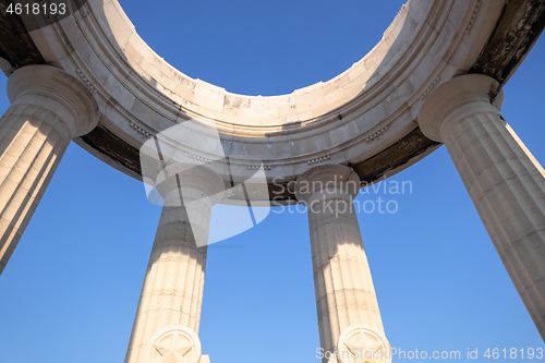 Image of monument to the fallen of Ancona, Italy