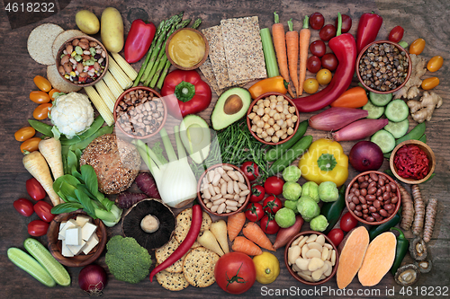 Image of Vegan Food for Health and Fitness