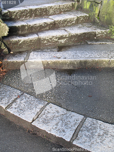 Image of old stone steps