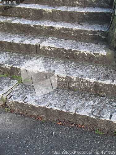 Image of old stone steps