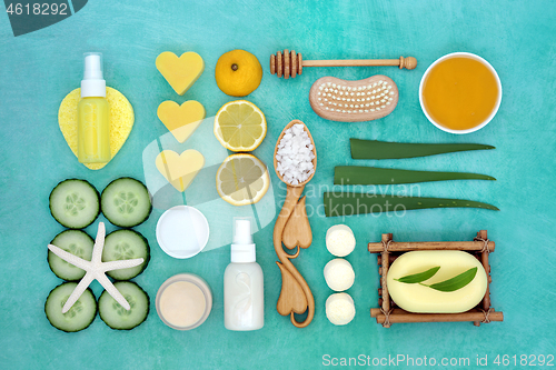 Image of Natural Beauty and Skin Care Treatment