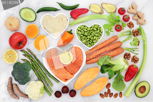 Image of Healthy Heart Food for Fitness and Vitality 