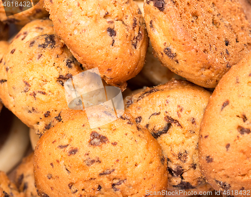 Image of Cookies Plate Means Biscuit Flavourful And Bicky 