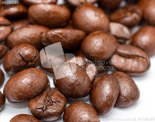 Image of Coffee Beans Represents Hot Drink And Beverage  