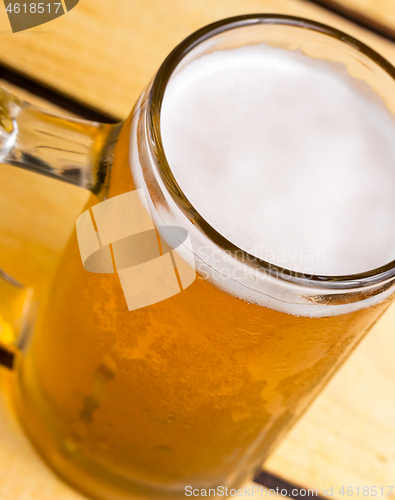 Image of Glass Of Beer Indicates Lagers Tavern And Ales  