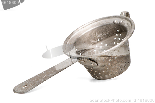 Image of Old metal colander 