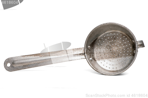 Image of Old metal colander 