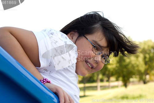 Image of Girl Playing