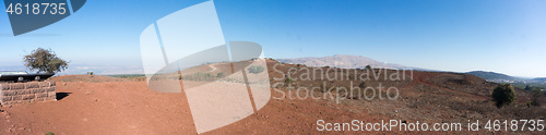 Image of Hermon mountain panorama in Israel