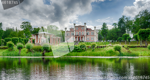 Image of Old palace in Latvia travel