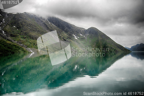 Image of Lake reflections landscape in europe