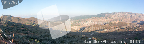 Image of Hermon mountain panorama in Israel