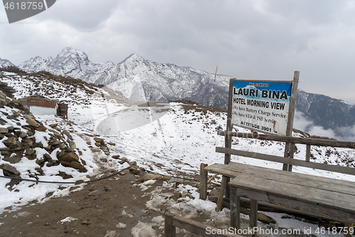 Image of Nepal Himalaya mountain adventure