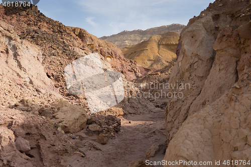 Image of Travel in Israel negev desert landscape