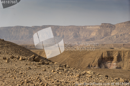 Image of Travel in Israel negev desert landscape