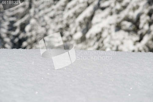 Image of snow background