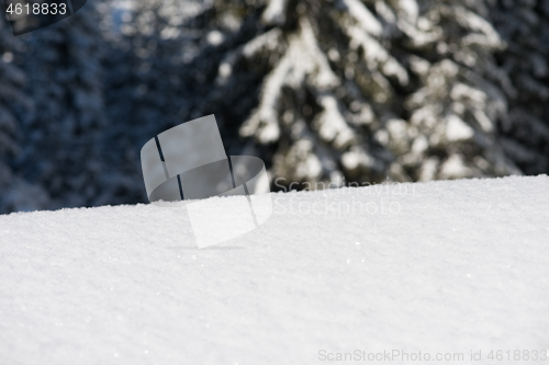 Image of snow background