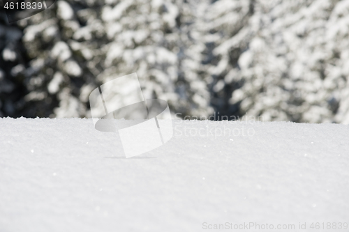 Image of snow background