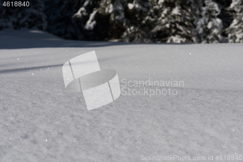 Image of snow background