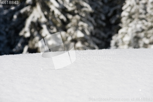 Image of snow background