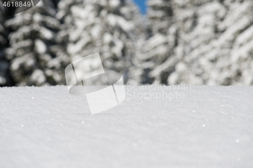 Image of snow background