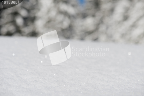 Image of snow background